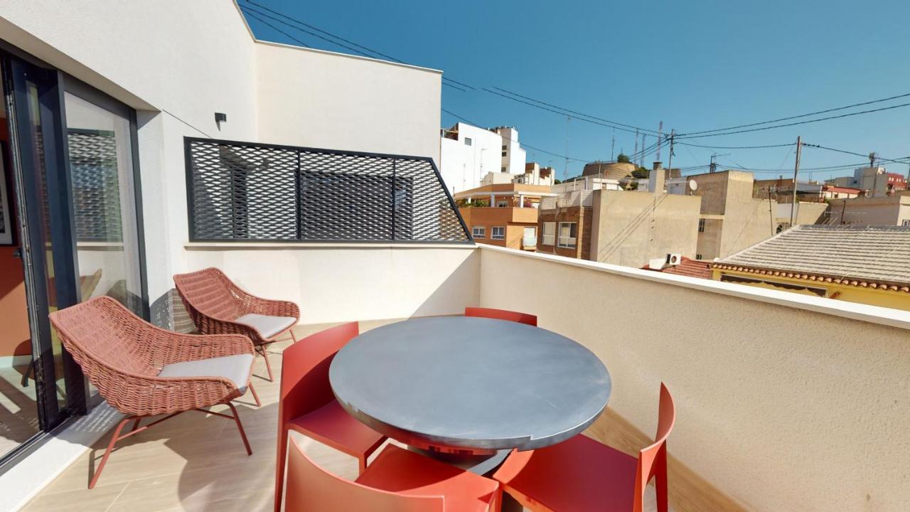 Ferienwohnung Alicante Colorful Penthouse Center 5C Exterior foto