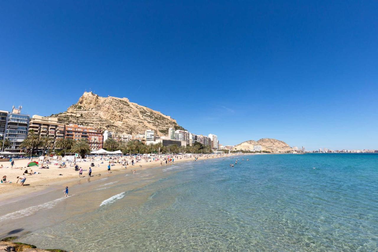 Ferienwohnung Alicante Colorful Penthouse Center 5C Exterior foto