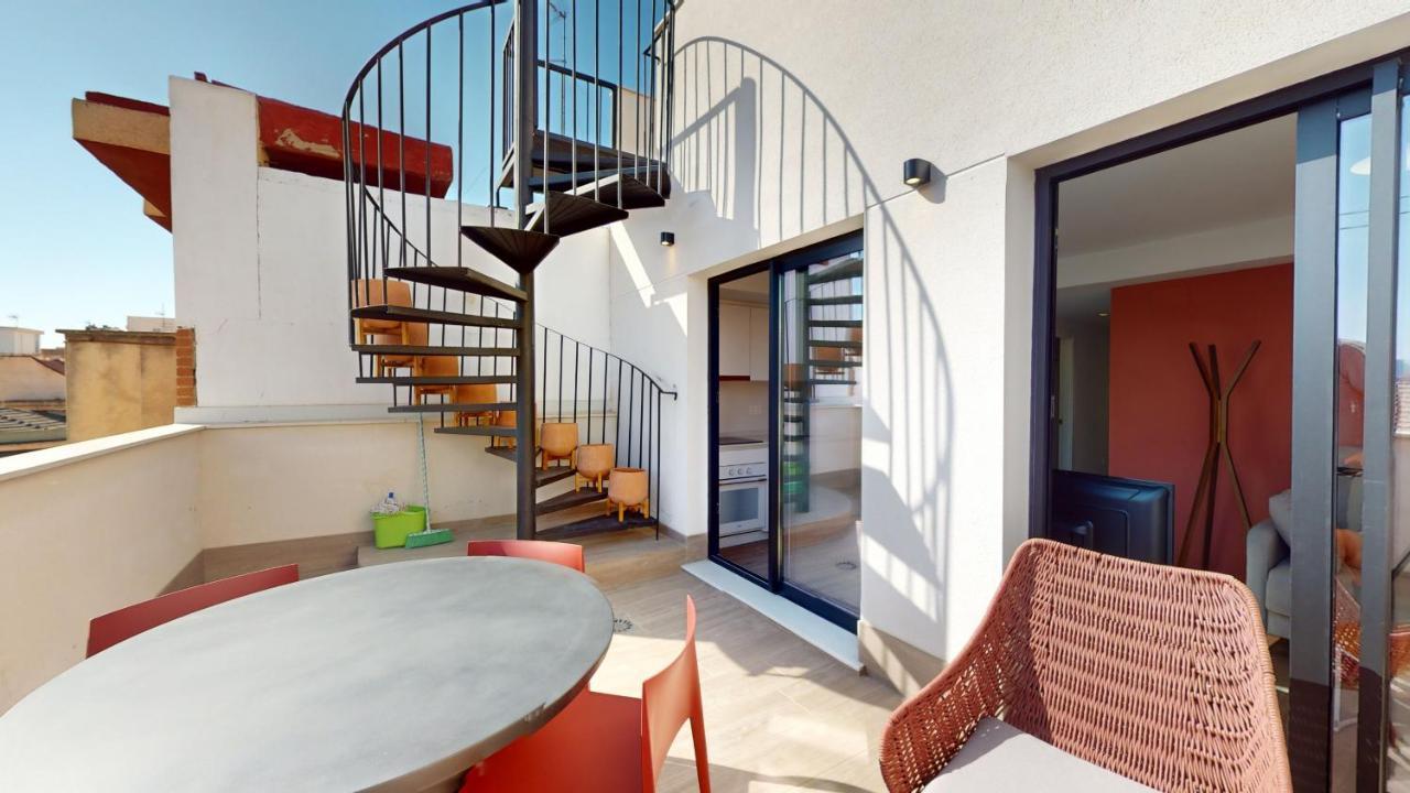 Ferienwohnung Alicante Colorful Penthouse Center 5C Exterior foto