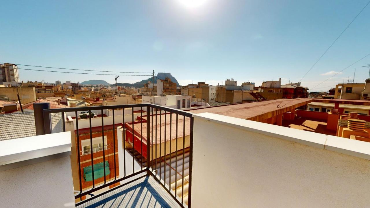 Ferienwohnung Alicante Colorful Penthouse Center 5C Exterior foto