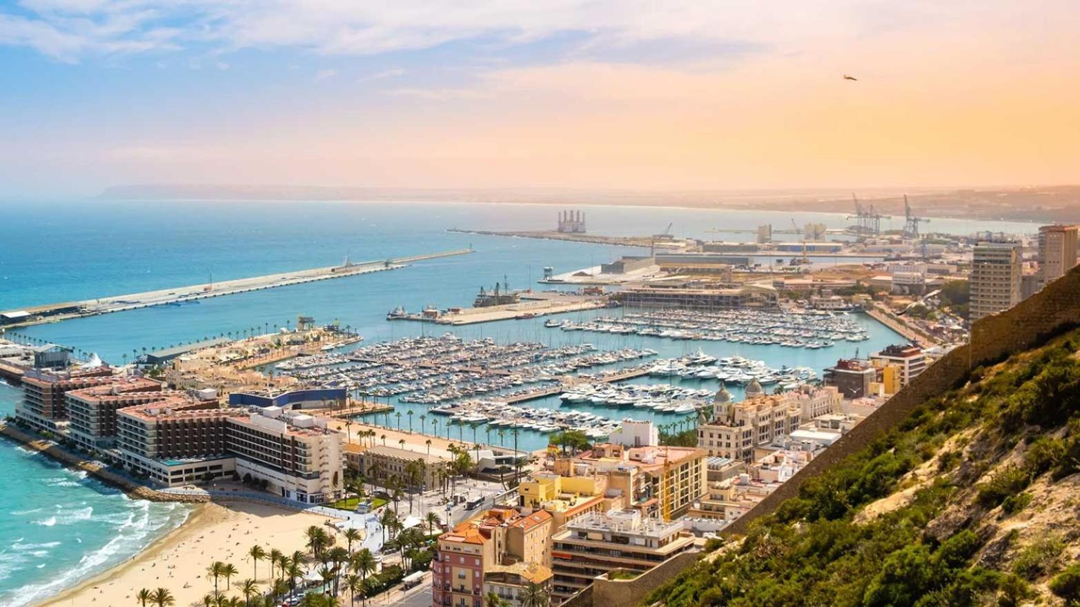 Ferienwohnung Alicante Colorful Penthouse Center 5C Exterior foto